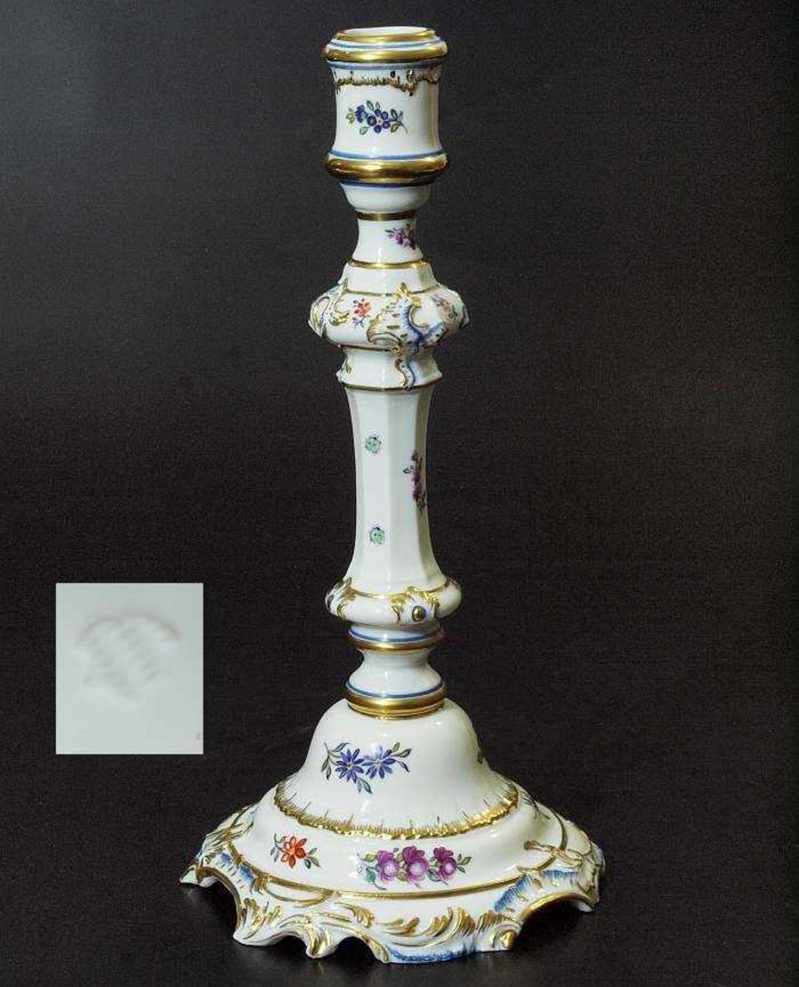 Leuchter Stil von "Rokoko Cumberland", NYMPHENBURG. Leuchter NYMPHENBURG, 20. Jahrhundert. Modell