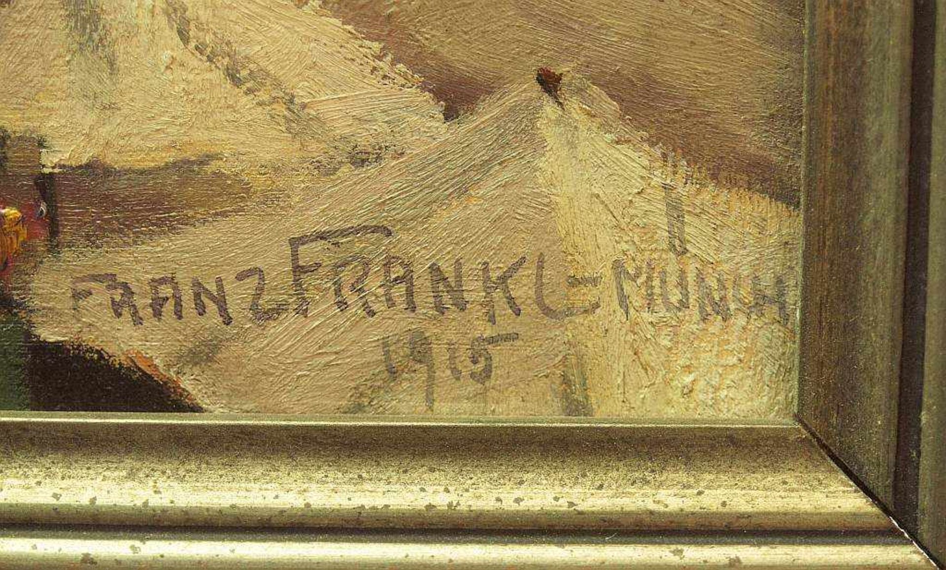 FRANKL, Franz. FRANKL, Franz. 1881 Affecking/Kelheim - 1940 München. Blick auf den Münchner - Bild 4 aus 5