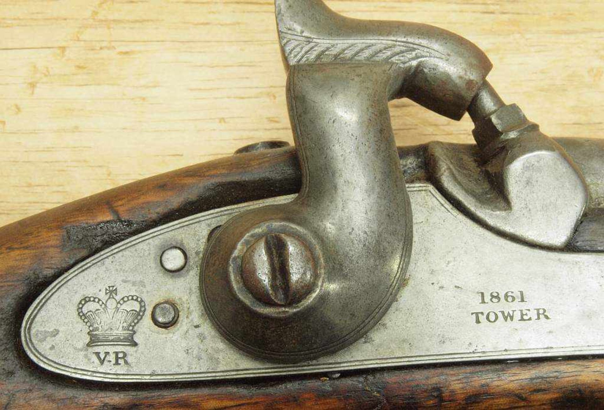 Vorderlader. (Gewehr). Vorderlader. (Gewehr) . England, Hersteller Firma Tower, Baujahr 1861. - Bild 5 aus 5