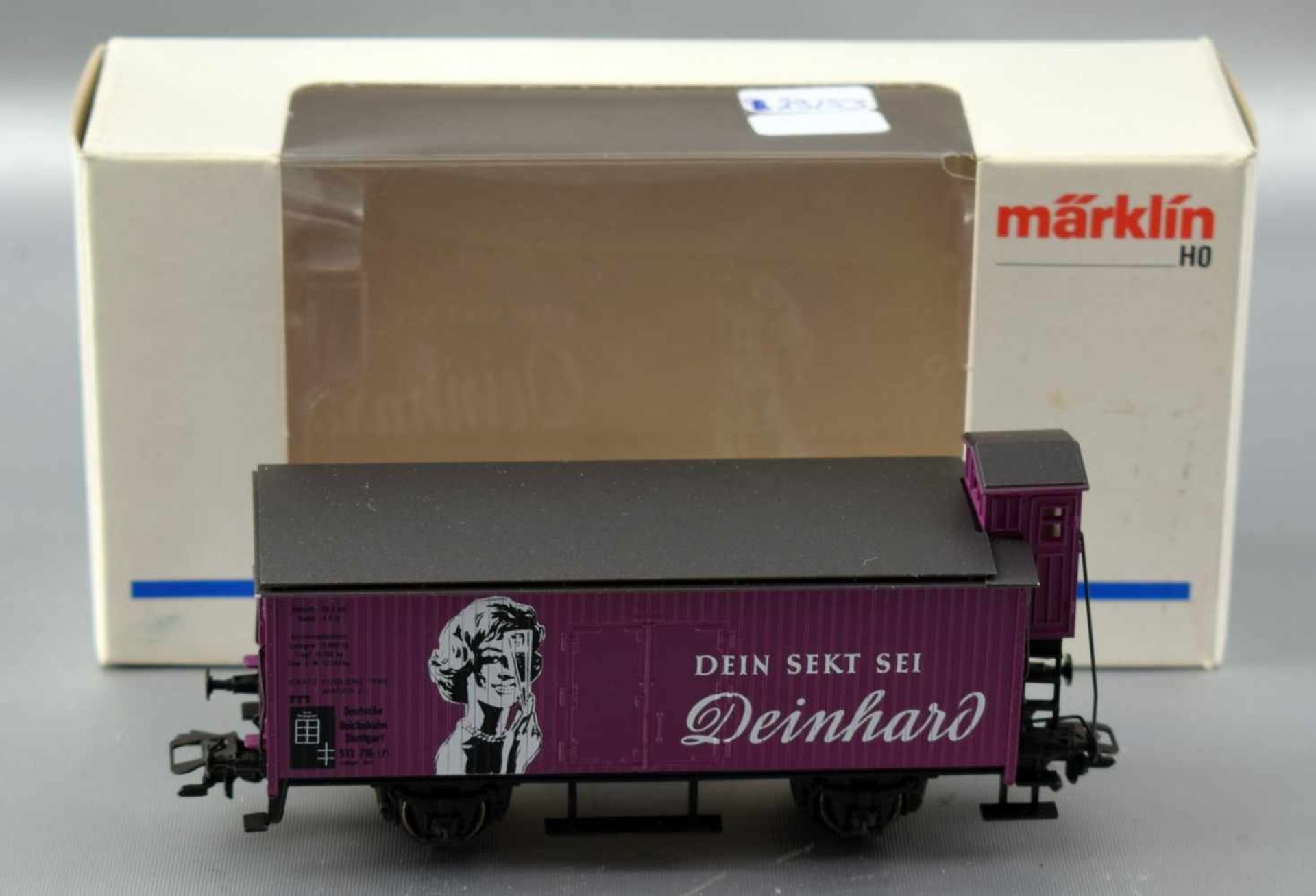 Güterwagen "Deinhard" Spur H0, im originalen Karton, FM Märklin