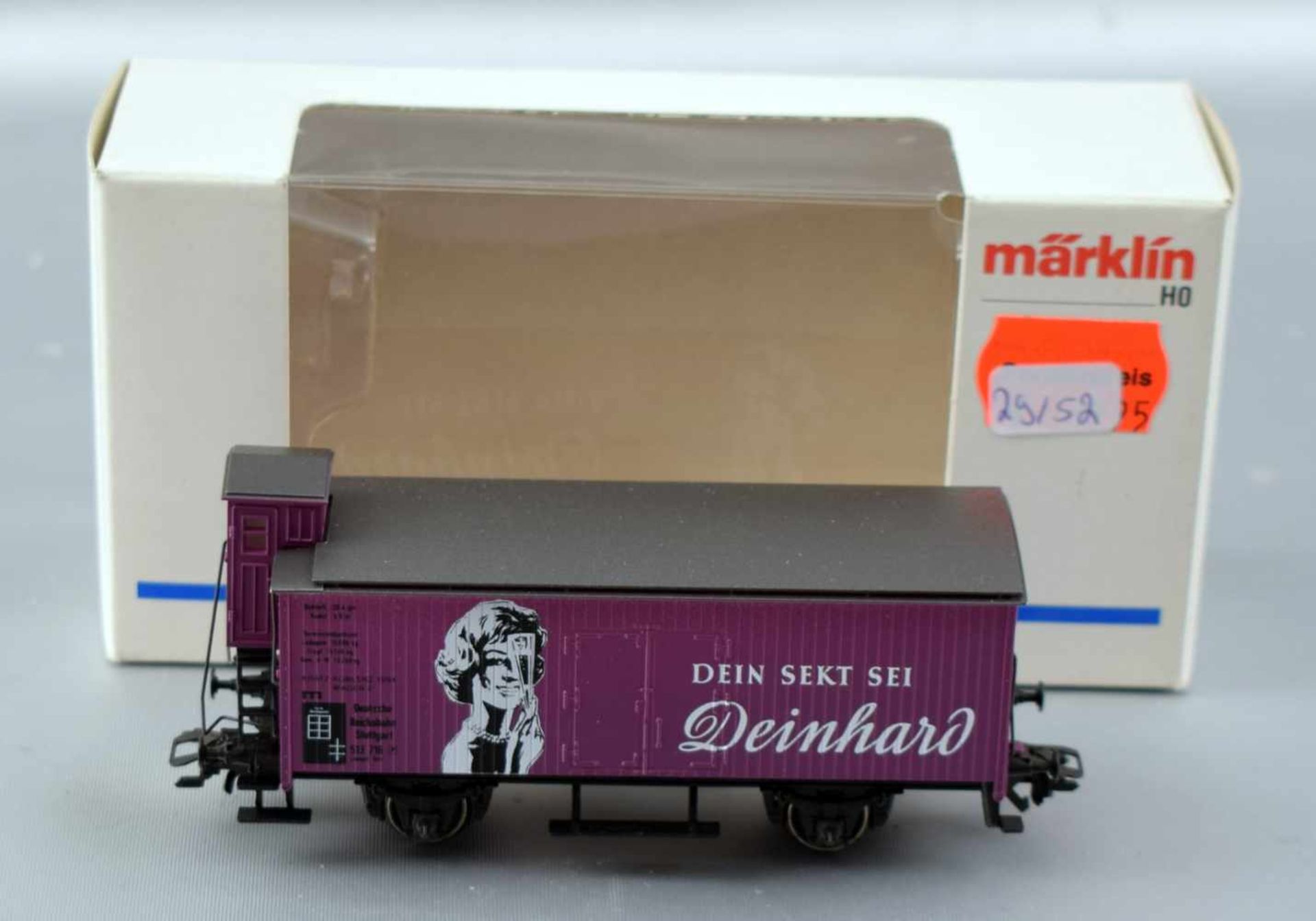 Güterwagen "Deinhard" Spur H0, im originalen Karton, FM Märklin