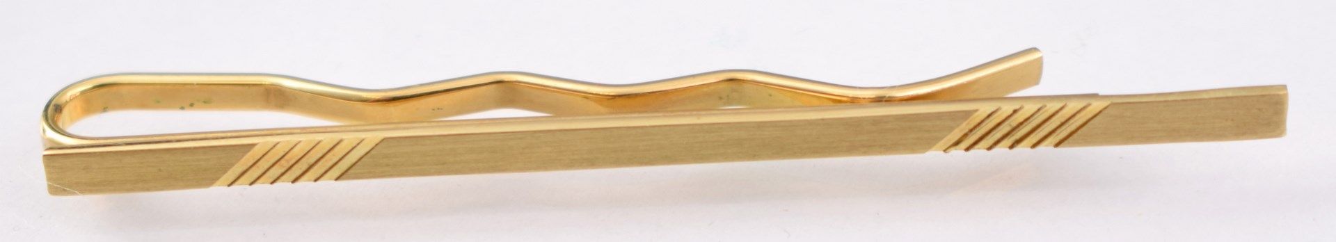 Krawattennadel 8 kt. Gelbgold, L 6 cm