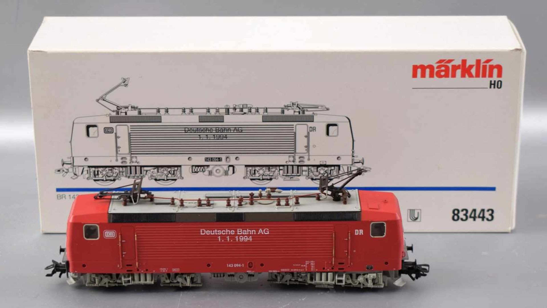 E-Lok Spur H0, Nr. 83443, im originalen Karton, FM Märklin