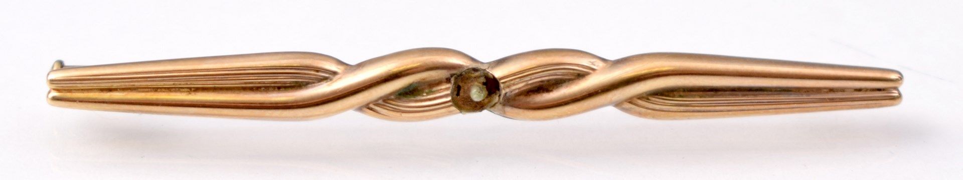 Anstecknadel 8 kt. Gelbgold