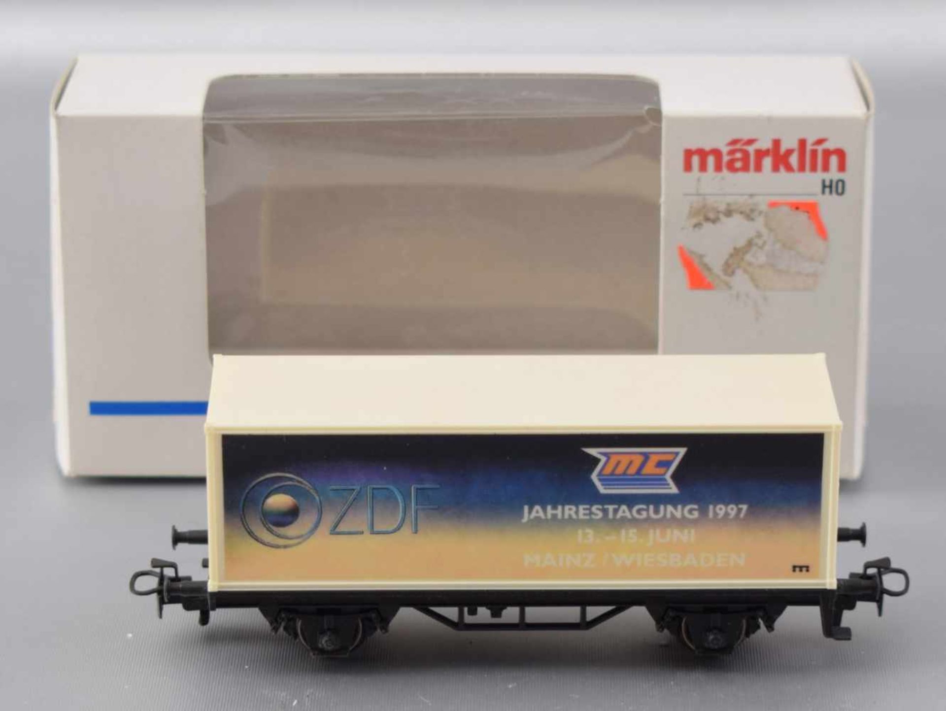 Containerwagen Spur H0, Nr. 4482091, im originalen Karton, FM Märklin