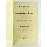 Die Geschichte des Siebenjährigen Krieges Leipzig 1844; mit 2 Stichen