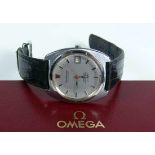 OMEGA Herrenarmbanduhr (u. 1980) Constellation; Chronometer; Electronic; Zentralsekunde,