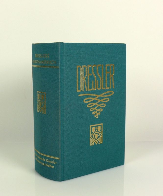 Dressler Deutsche bildende Künstler; Verlag Curtius, Berlin 1930