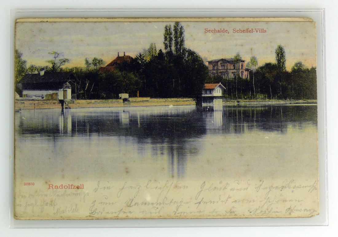 6 alte Ansichtskarten 6x Radolfzell, Singen und Bodman; - Image 5 of 9