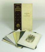 Alte Exlibris-Sammlung 40 Ex.; einzeln auf Papier bzw. dünnem Karton montiert; aus dem 17. u. 18.