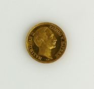 Goldmünze Maximilian II, König von Bayern; 1/2 Krone 1858; 5,55g