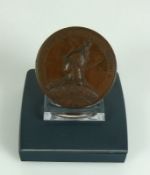 Medaille Napoleon 1812; Kupfer; D: 6,4 cm