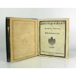 Intelligenzblatt der königlichen Regierung von Oberbayern 1842, München; guter Zustand