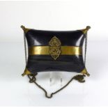 Biedermeier-Abendtasche (ca. 1840) gleicher Dekor wie vor. Positionen; 12 x 17 x 6 cm