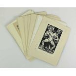 EXLIBRIS-Sammlung 95 Exemplare aus dem Nachlass einer Druckerei, welche die "Steglitzer Werkstatt"