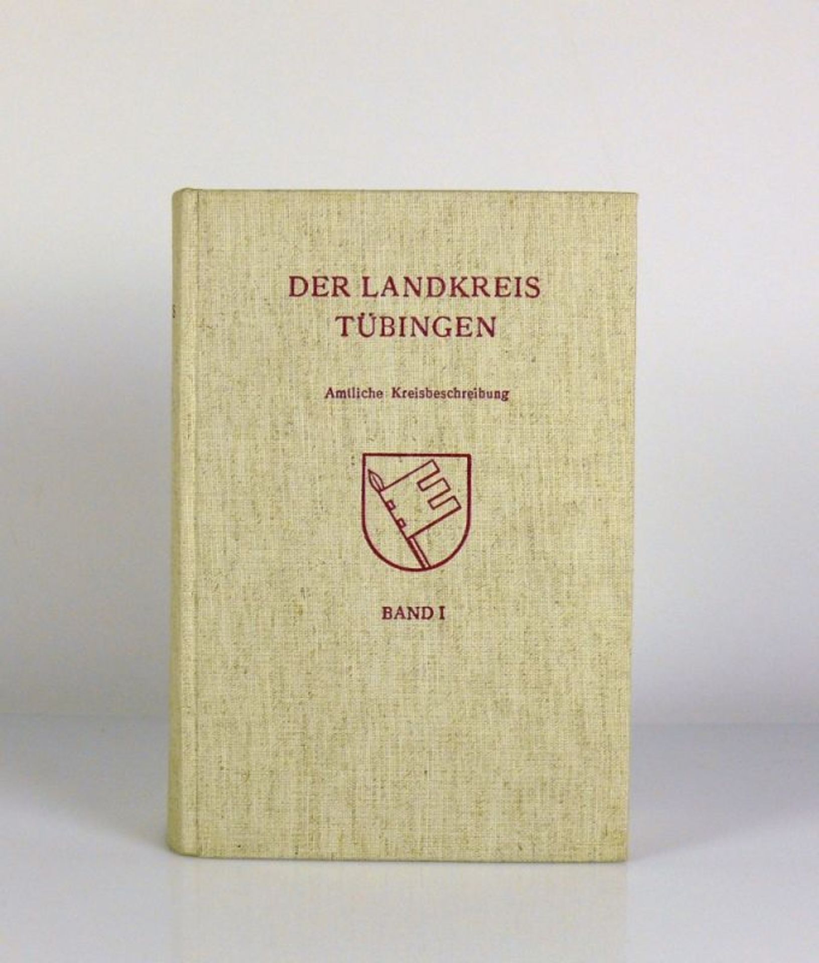 Der Landkreis Tübingen Amtliche Kreisbeschreibung Band I; 1967; mit gefalteter Topographischer und