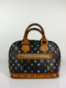 Louis Vuitton-Handtasche Modell: "ALMA MULTICOLORE"; Serien Nr. FL 1013; mit Staubbeutel;