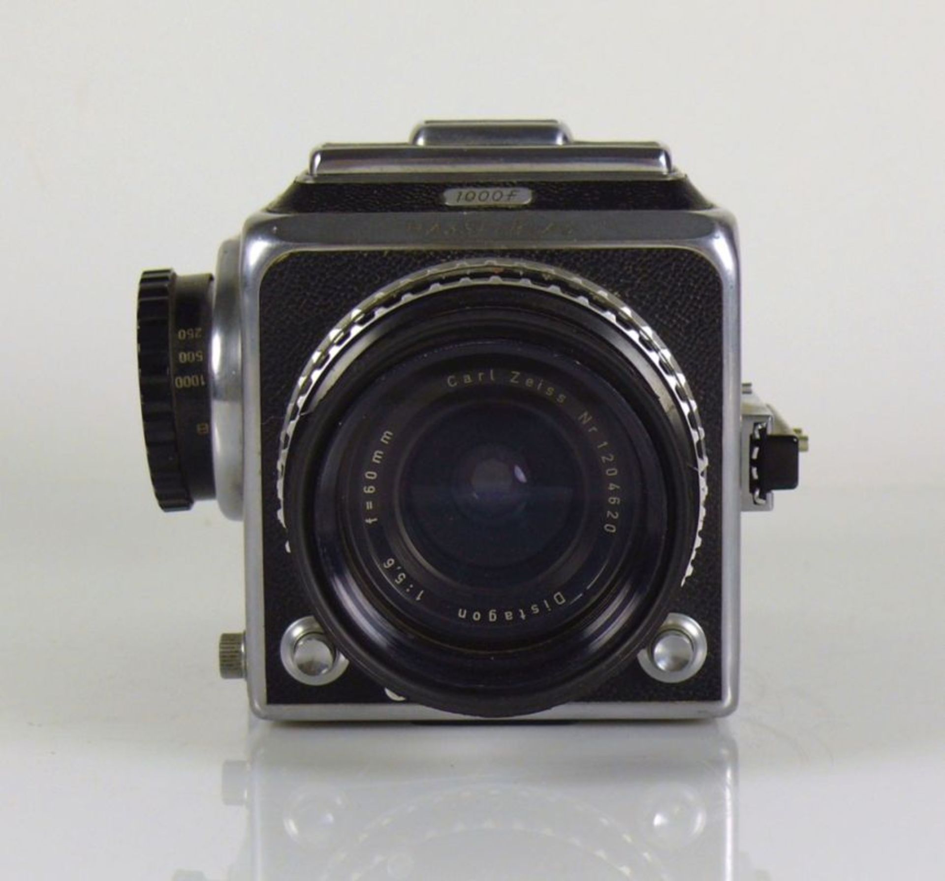 Hasselblad-Kamera Carl Zeiss-Objektiv Nr. 1204620; auf Gehäuse bezeichnet: 1000f; Funktion nicht - Bild 4 aus 7