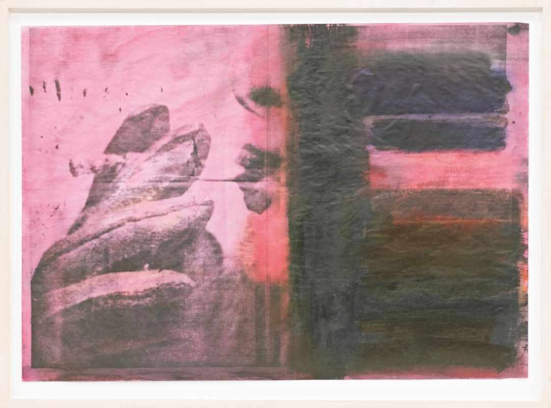 THOMAS REDL (1965 AMSTETTEN) aus der Serie ARTAUD, 2007 Tusche, SW-Print auf auf Papier, 56 x 80