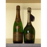 La Grande Siecle 1990 1 bt Laurent Perrier vintage 1982 1 bt Above 2 bts