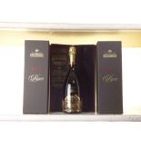 Champagne piper heidsieck Cuvee rare 2002 3 bts IN BOND