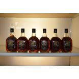 Old Monk very old vatted Rum 6 bts 70cl 40% vol IN BOND