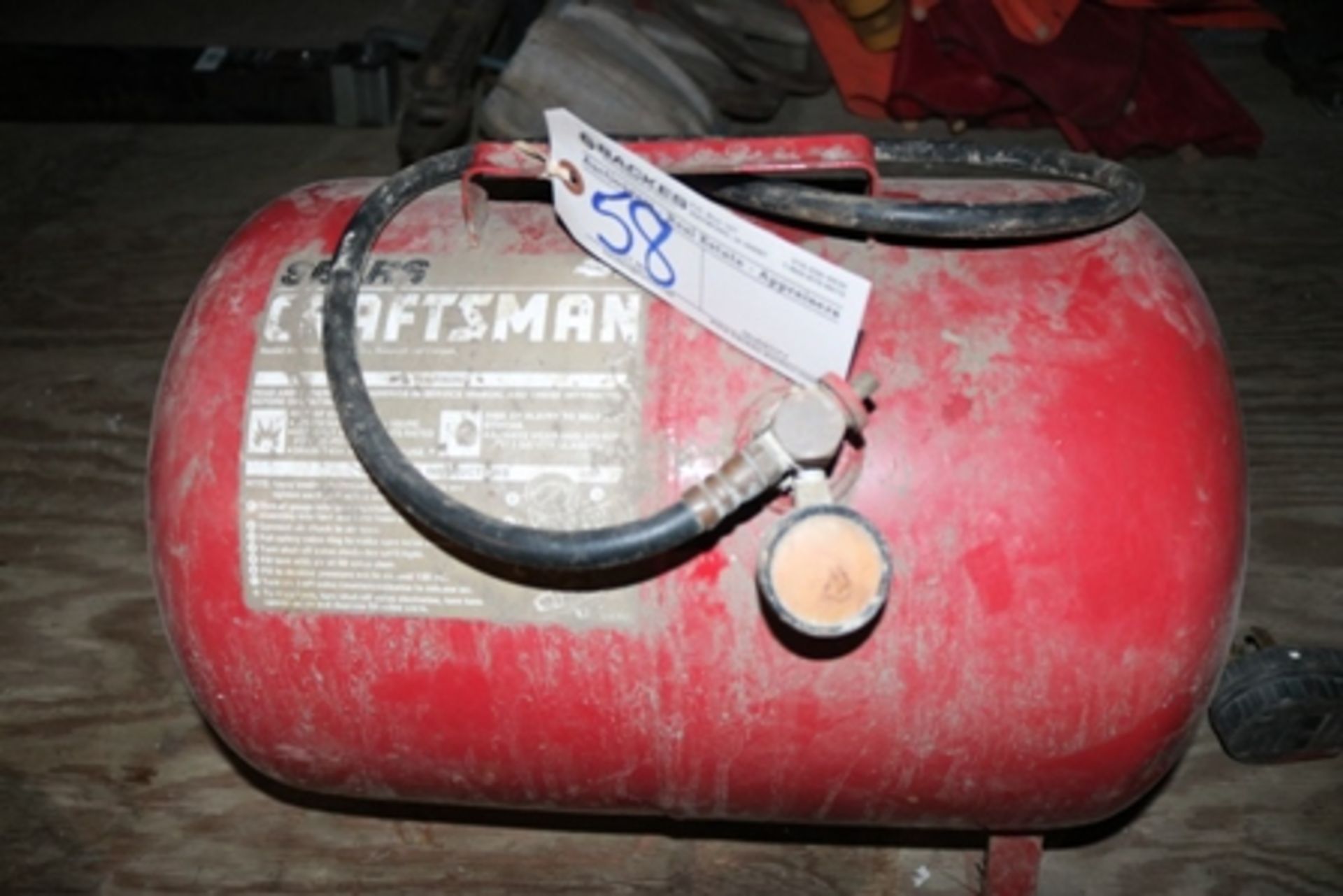 Craftsman portable air tank