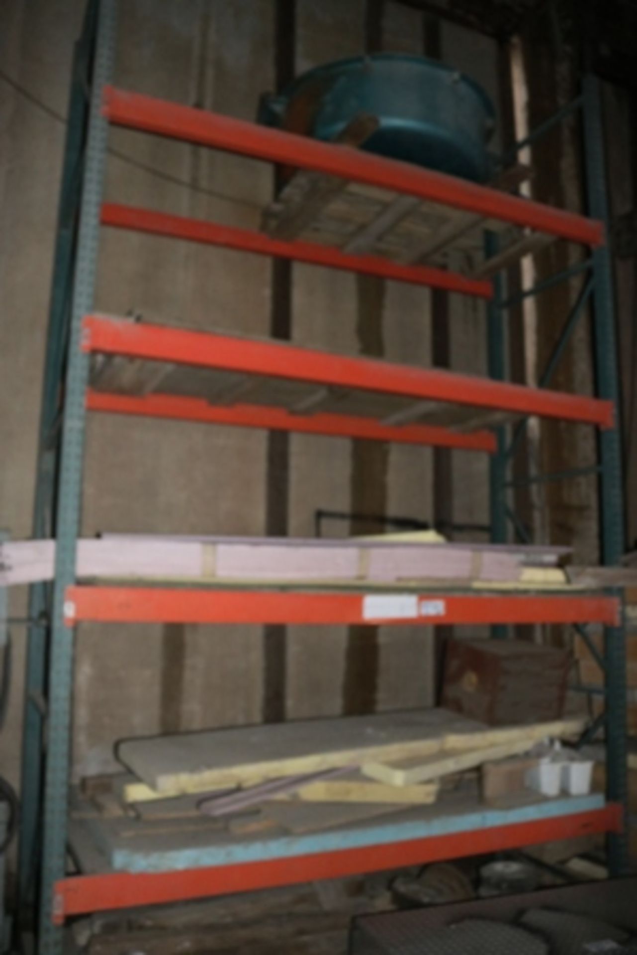 9' section of pallet rack