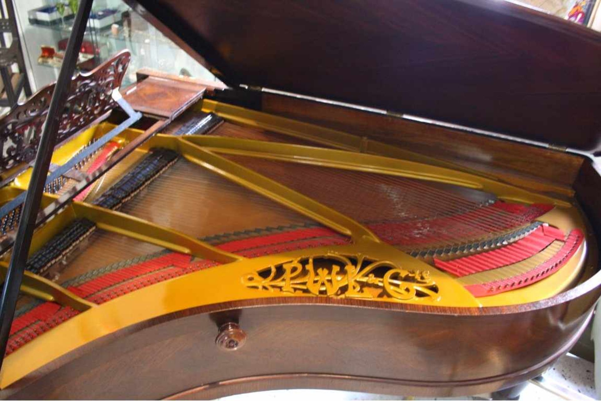 Pleyel Flügel aus dem Jahr 1904 - Lieblingsmarke von Chopinmit der Seriennummer 132202. Der - Bild 2 aus 7