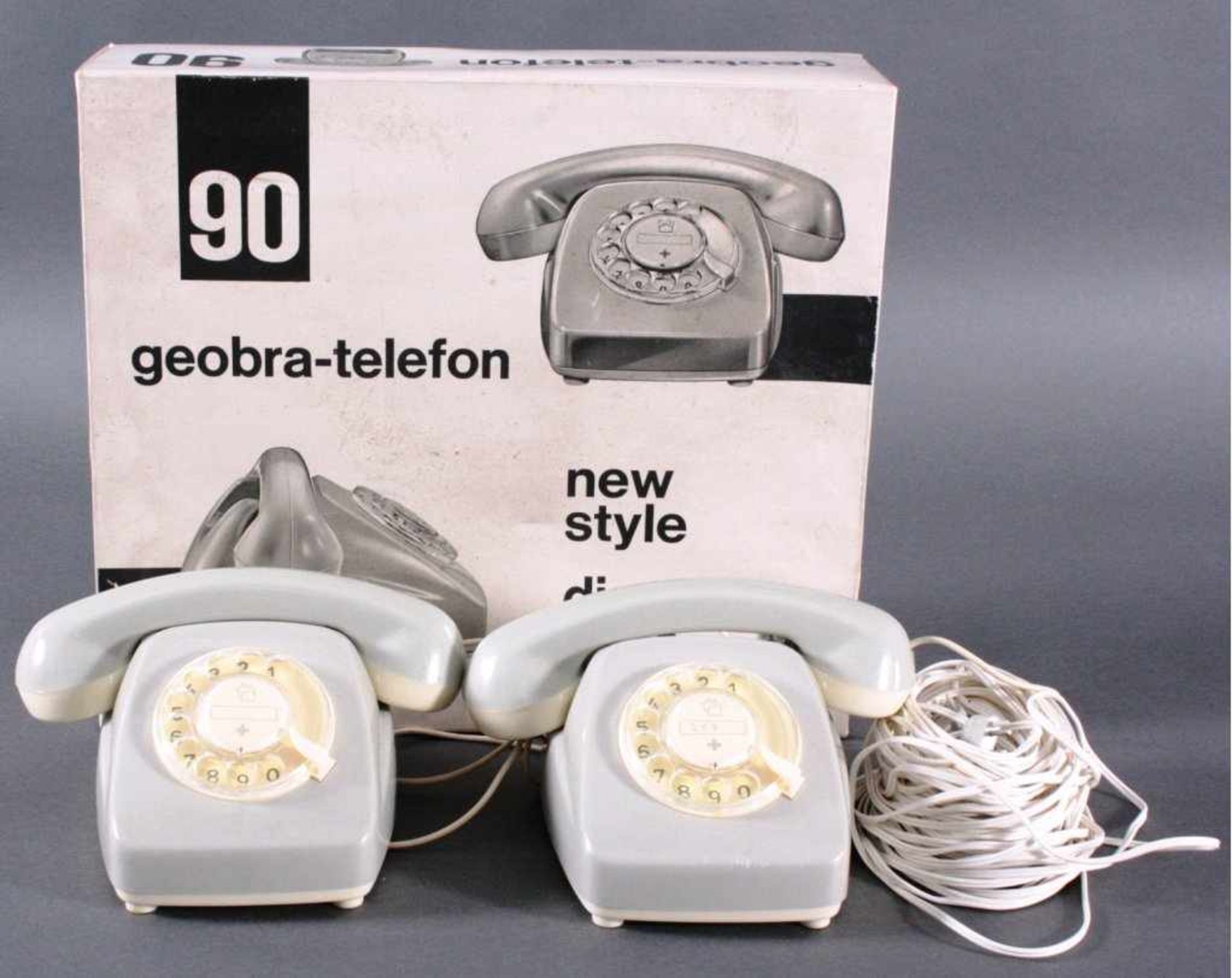 Geobra Telefon 90, Kindertelefon2 Stück in original Verpackung