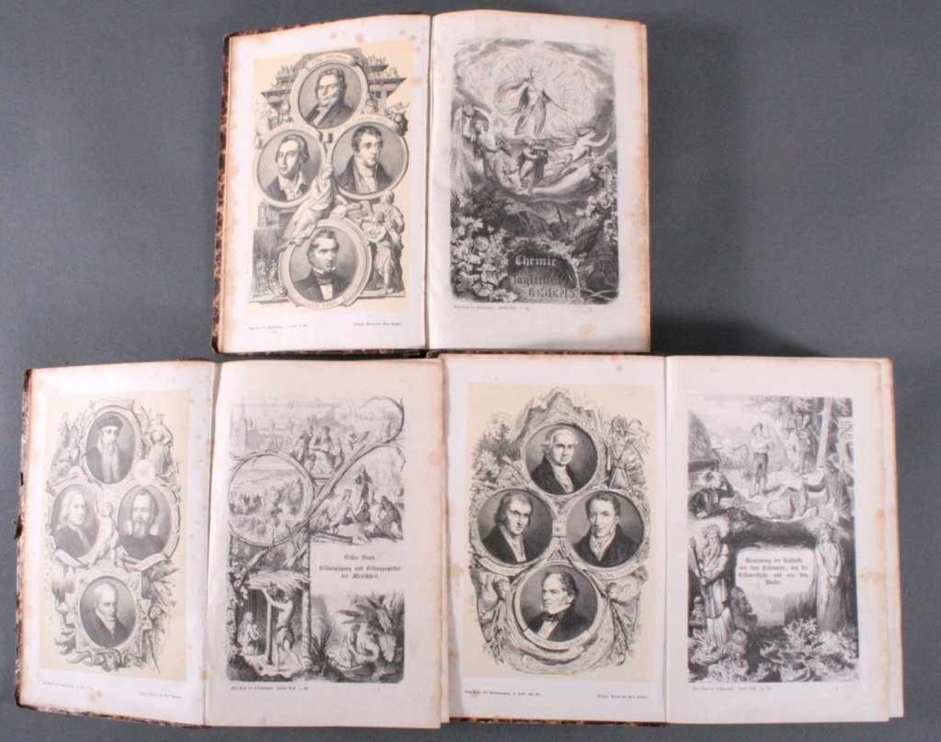 Das neue Buch der Erfindungen, Gewerbe und Industrien, 18643 Bände, Band 1,3 und 5, 1864-1867, - Bild 2 aus 3