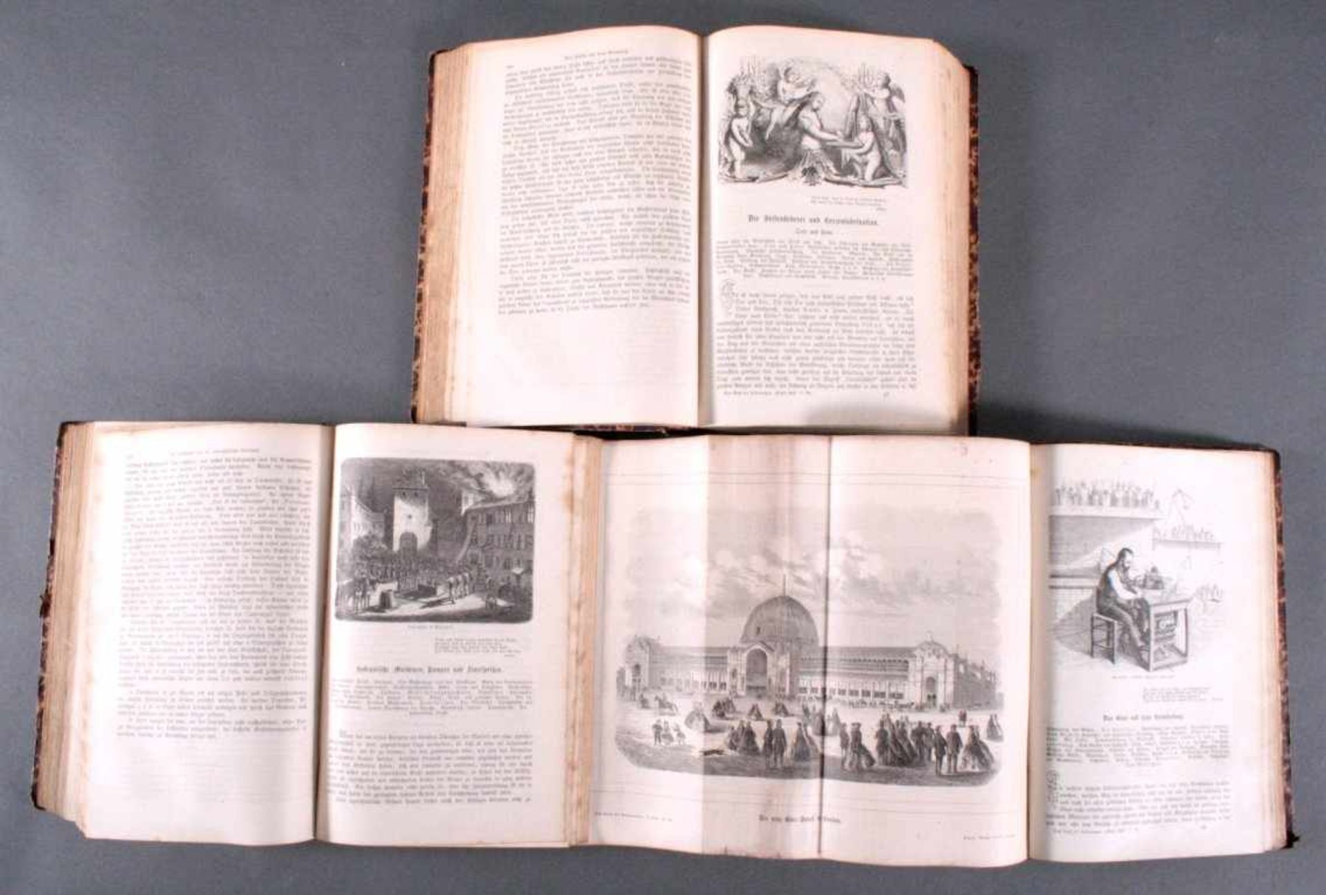 Das neue Buch der Erfindungen, Gewerbe und Industrien, 18643 Bände, Band 1,3 und 5, 1864-1867, - Bild 3 aus 3
