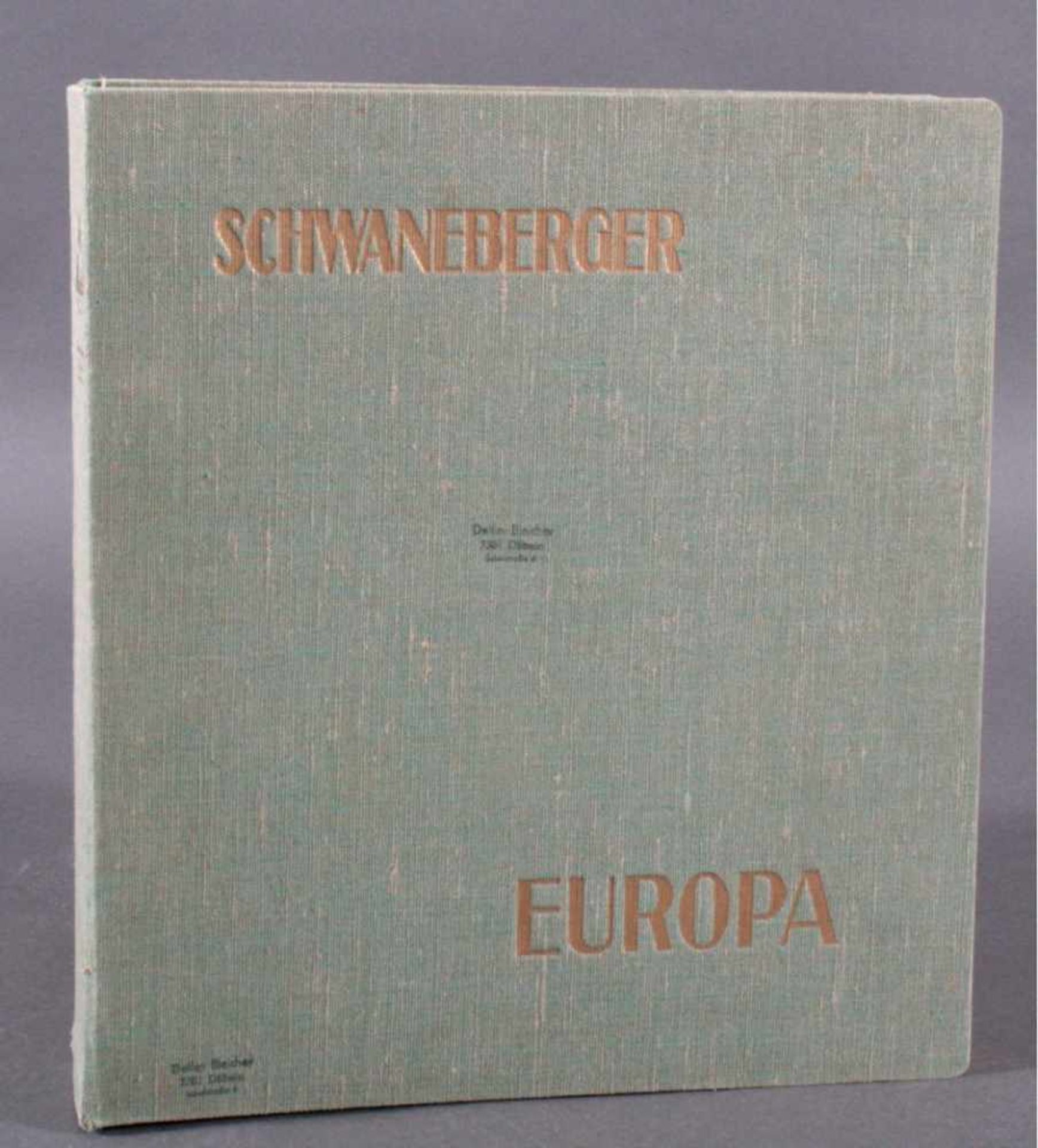 SCHWANNENBERGER SCHWARTE aus Döbelner NachlassSchwanenberger Briefmarken - Album, Ausgabe 1937 - Image 2 of 2