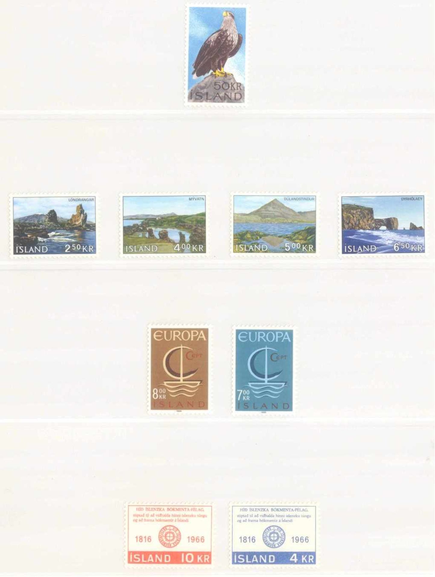 ISLAND 1959-1995 (Block 18), komplette postfrische Sammlungin SAFE - Dual-Blättern mit Ringbinder - Bild 2 aus 11