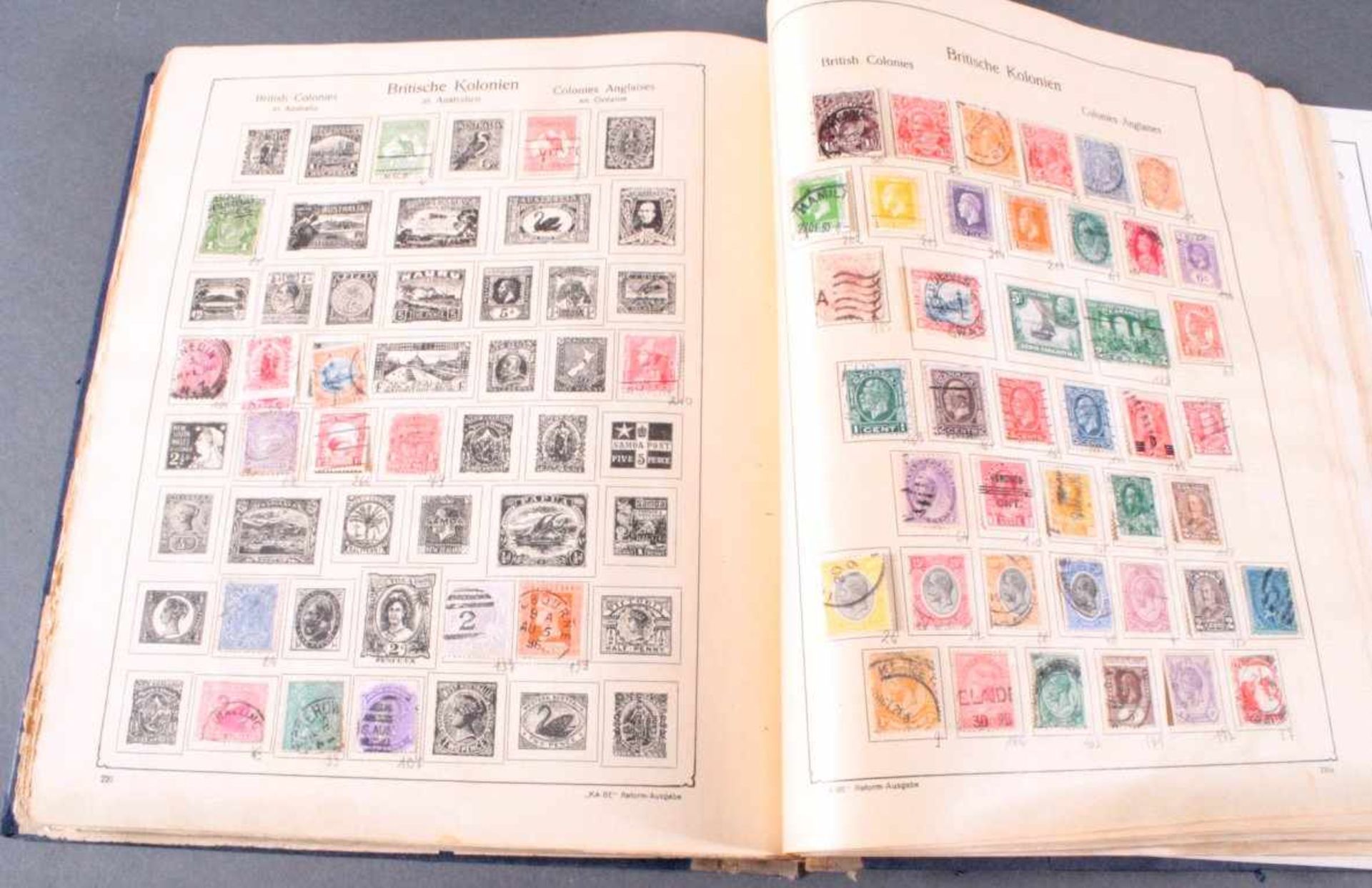 KABE SCHWARTEKABE Briefmarken - Album, Reform Ausgabe No.4 1936 mitDeutschem Reich, Europa und - Bild 3 aus 8
