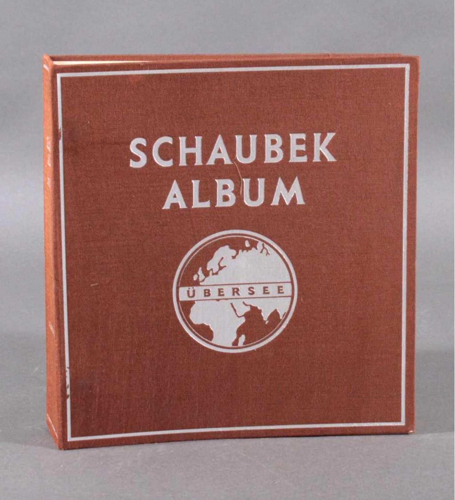 SCHAUBEK SCHWARTESchaubek Briefmarken - Album, Ausgabe 1941 mit Asien,Afrika, Amerika und - Bild 2 aus 2