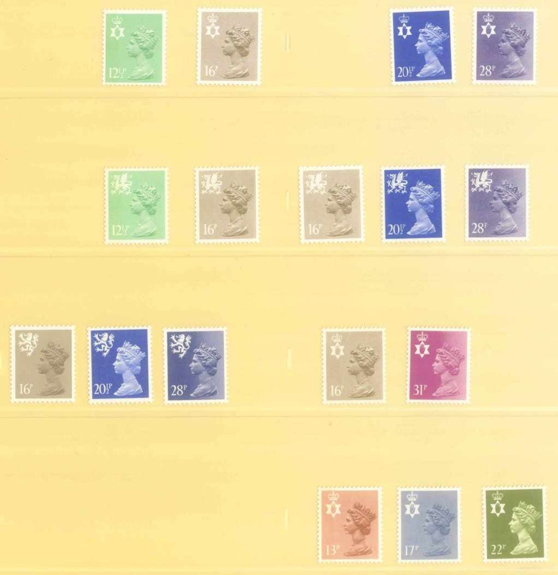 GROSSBRITANNIEN 1967-1985, NOMINALE: 82,- BRITISCHE PFUNDkomplette postfrische Sammlung in SAFE - - Bild 13 aus 14