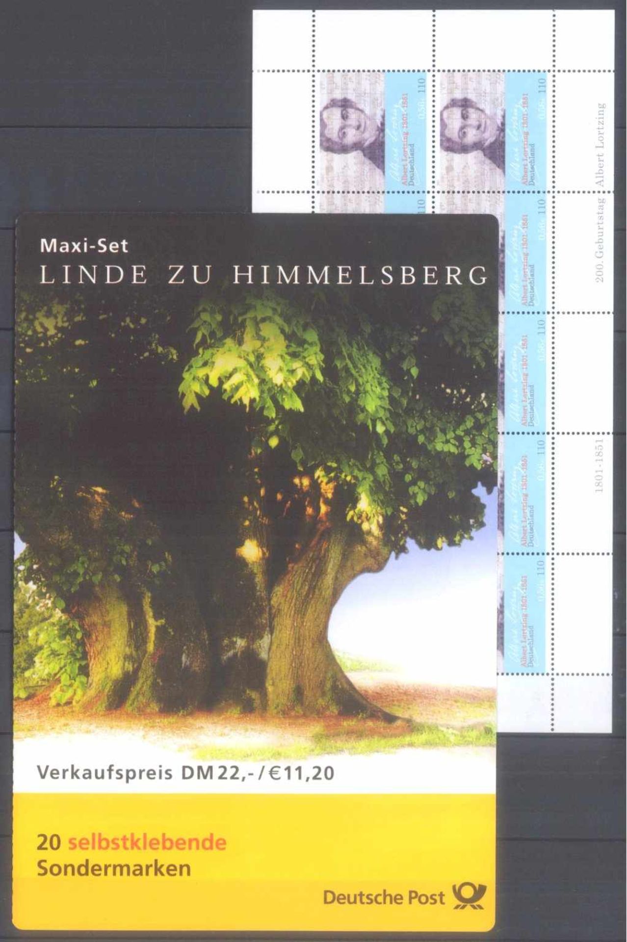 BUND 2000-2001 mit 336,- EURO POSTFRISCHER NOMINALEBund Postfrisches aus 2000 bis 2001 im dickem