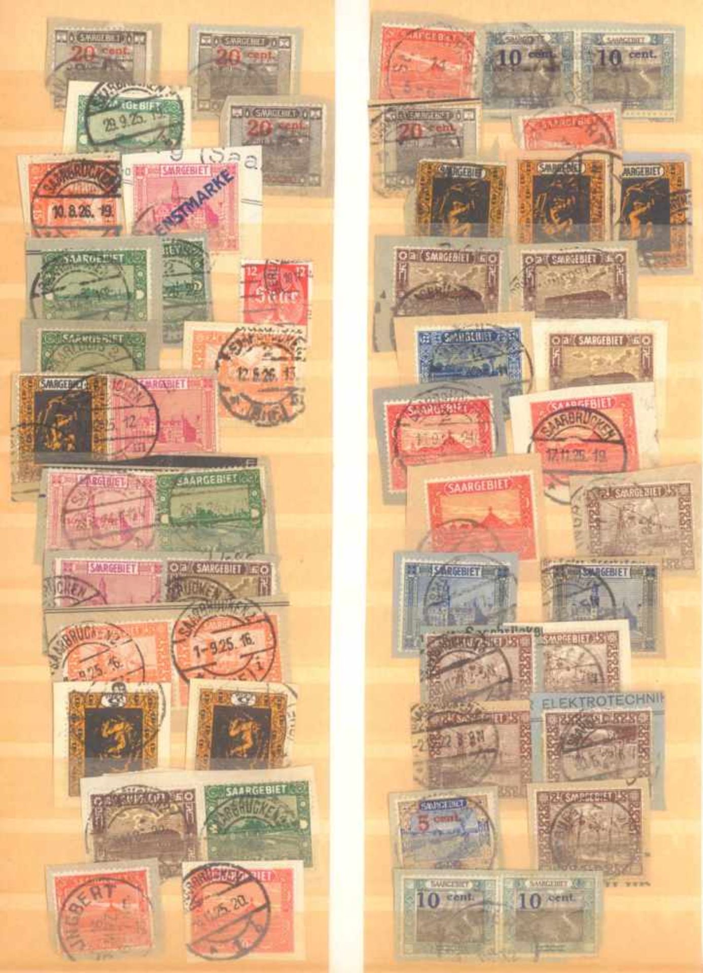 FRANKENTHALER NACHLASSuriger Nachlass mit Briefmarken und Belegen. Dabei DeutschesReich, altes - Bild 10 aus 46