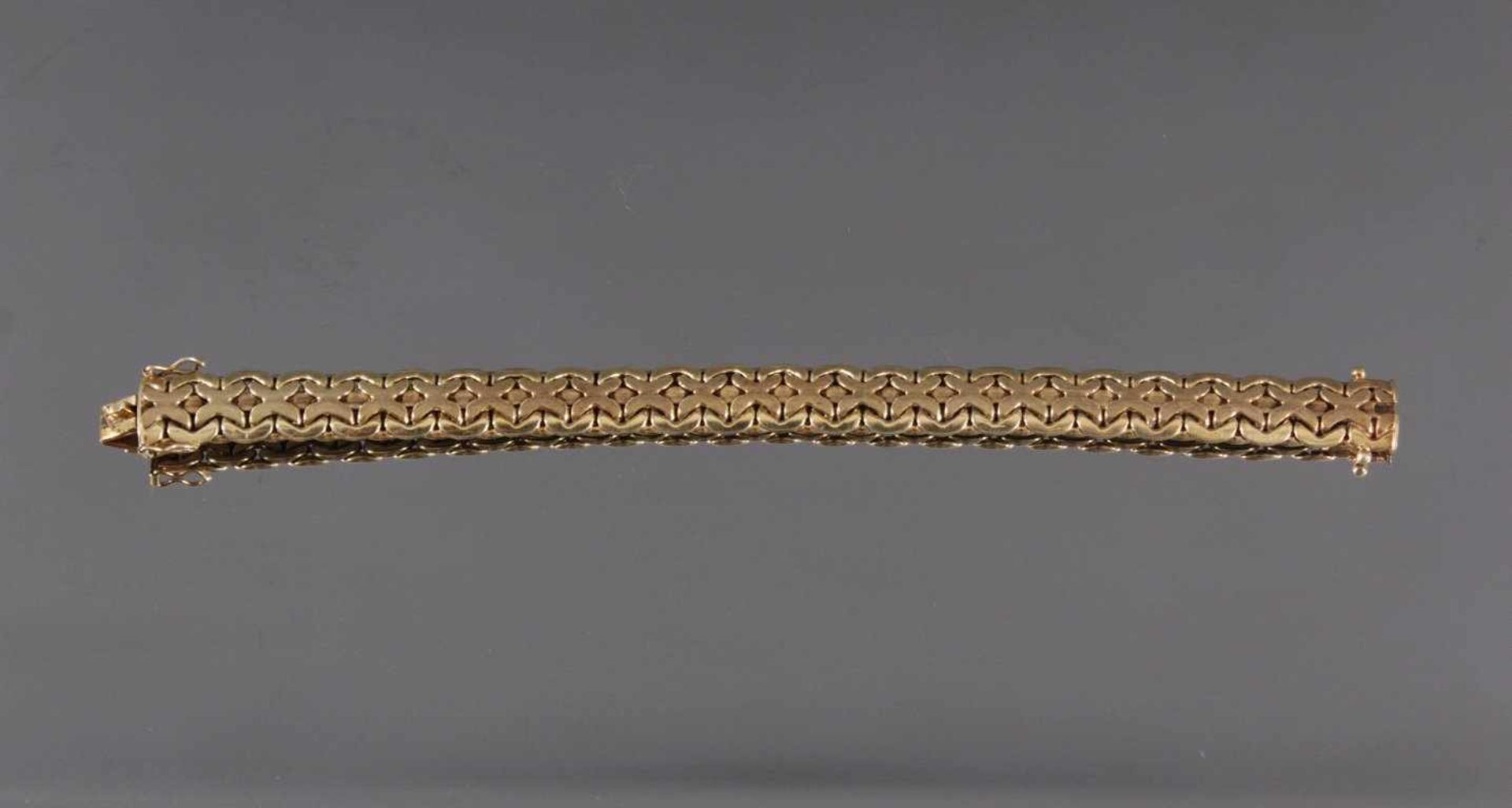 Damenarmband585/000 Gelbgold, ca. L- 19 cm, 24 g