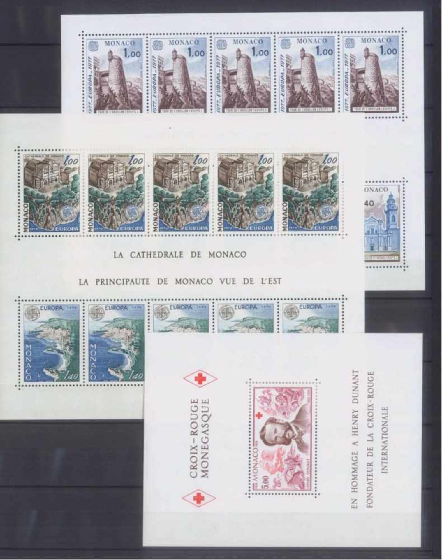 MONACO 1953-1989, Katalogwert 970,- Europostfrische Sammlung hauptteilig von 1962 bis 1981 mitvielen - Image 3 of 13