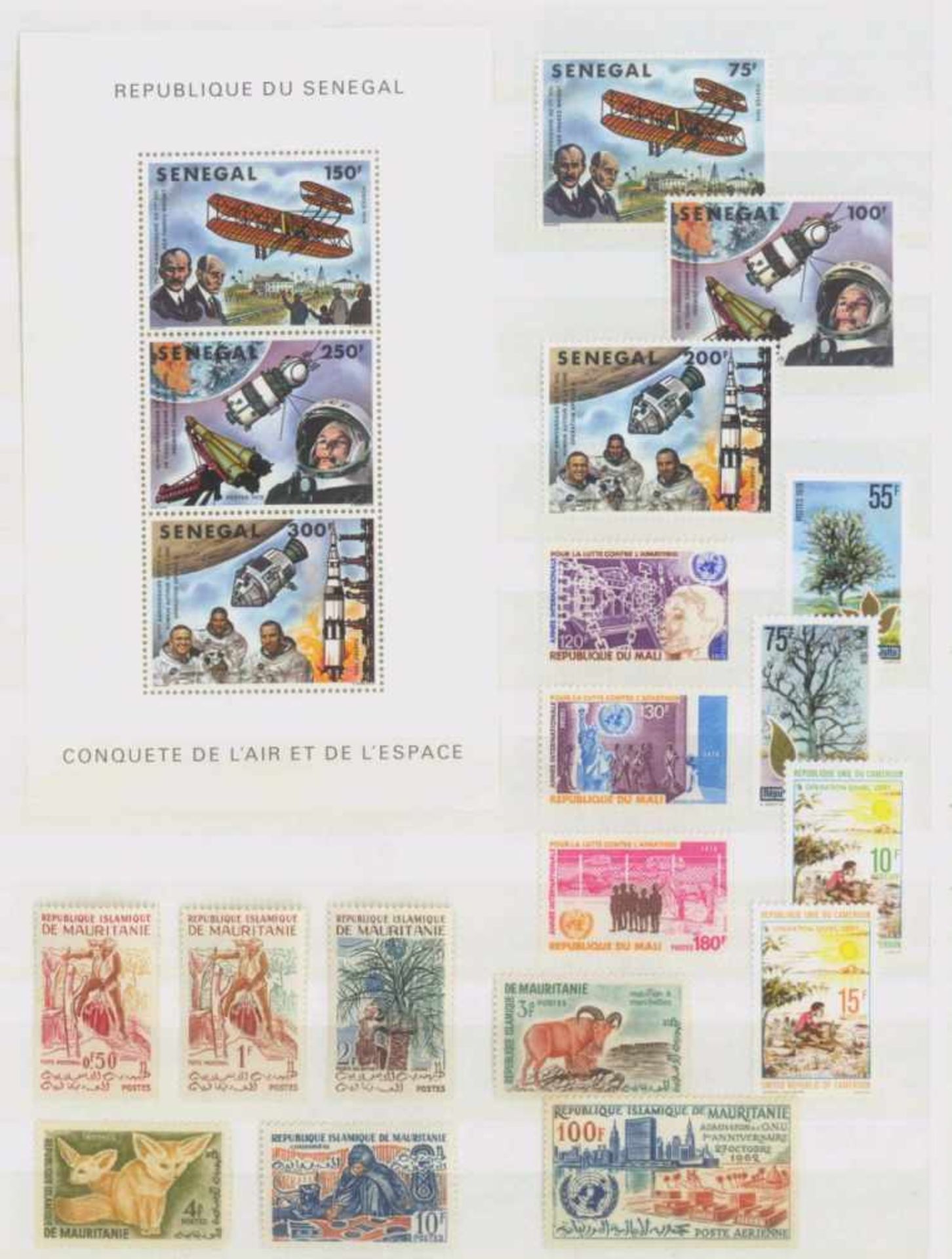 WESTAFRIKA, postfrische Sammlung, MOTIVE!!!!postfrische Sammlungen Elfenbeinküste, Mali, Senegal, - Bild 2 aus 3