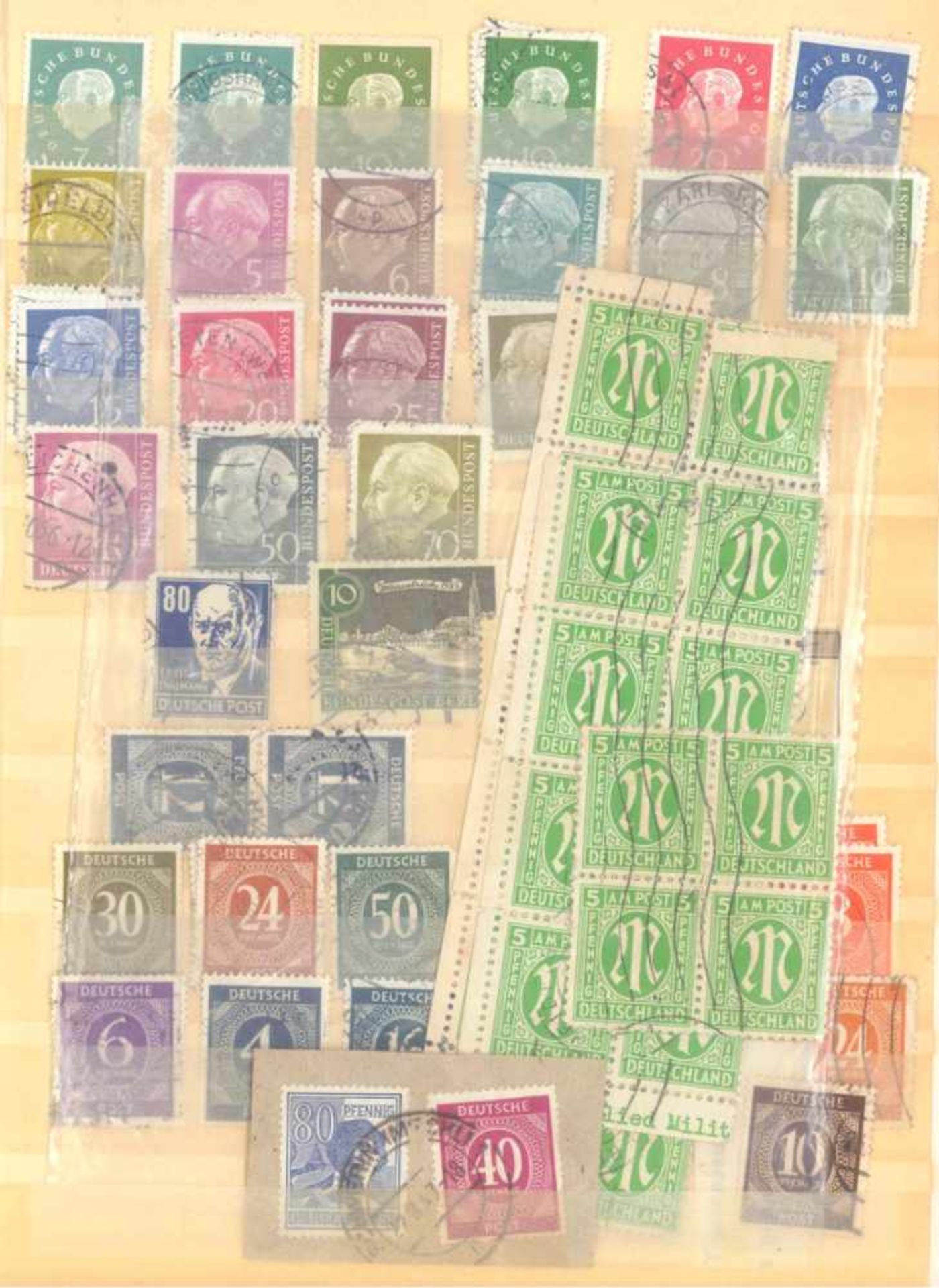 FRANKENTHALER NACHLASSuriger Nachlass mit Briefmarken und Belegen. Dabei DeutschesReich, altes - Image 27 of 46