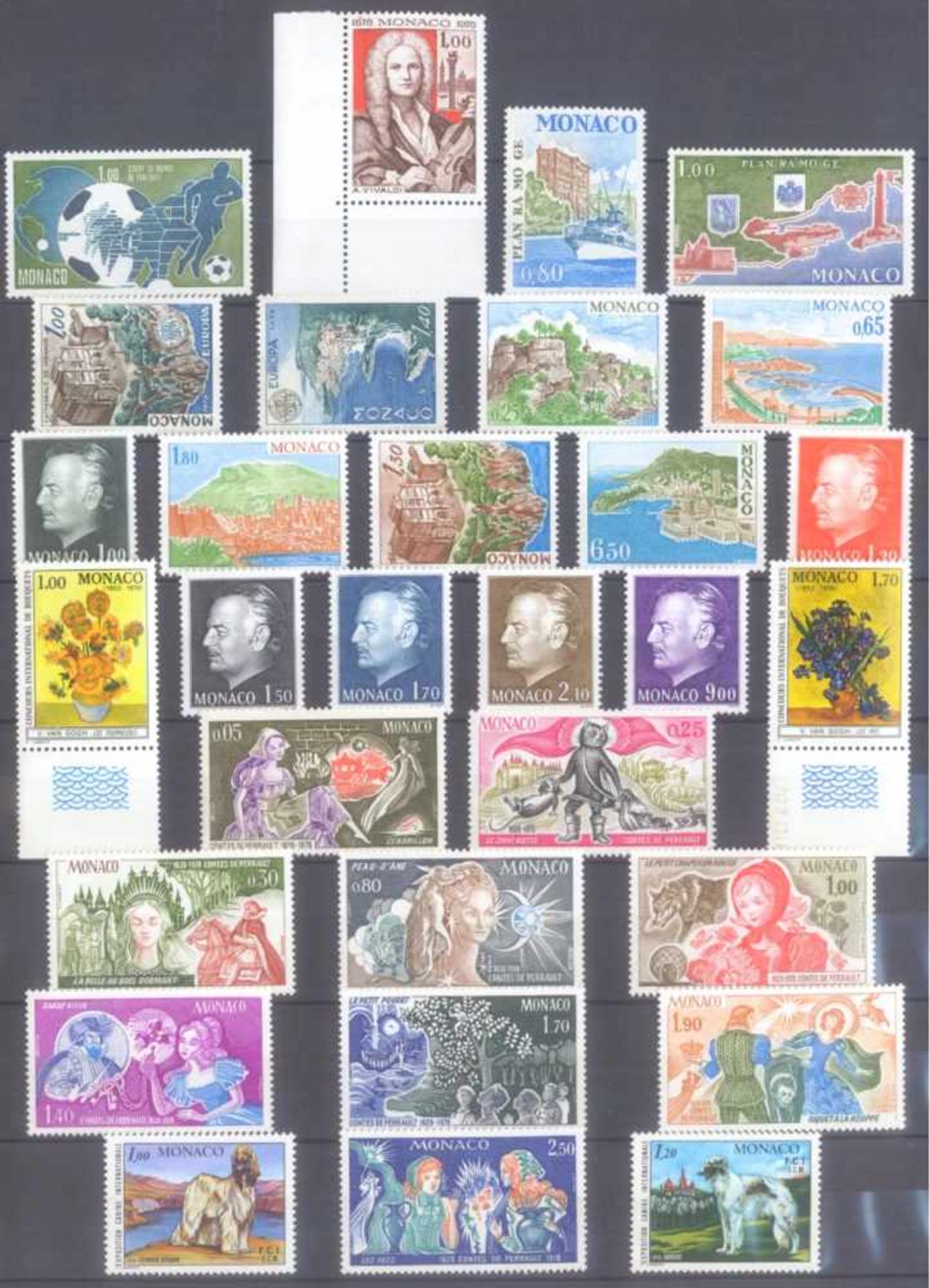 MONACO 1953-1989, Katalogwert 970,- Europostfrische Sammlung hauptteilig von 1962 bis 1981 mitvielen - Bild 11 aus 13