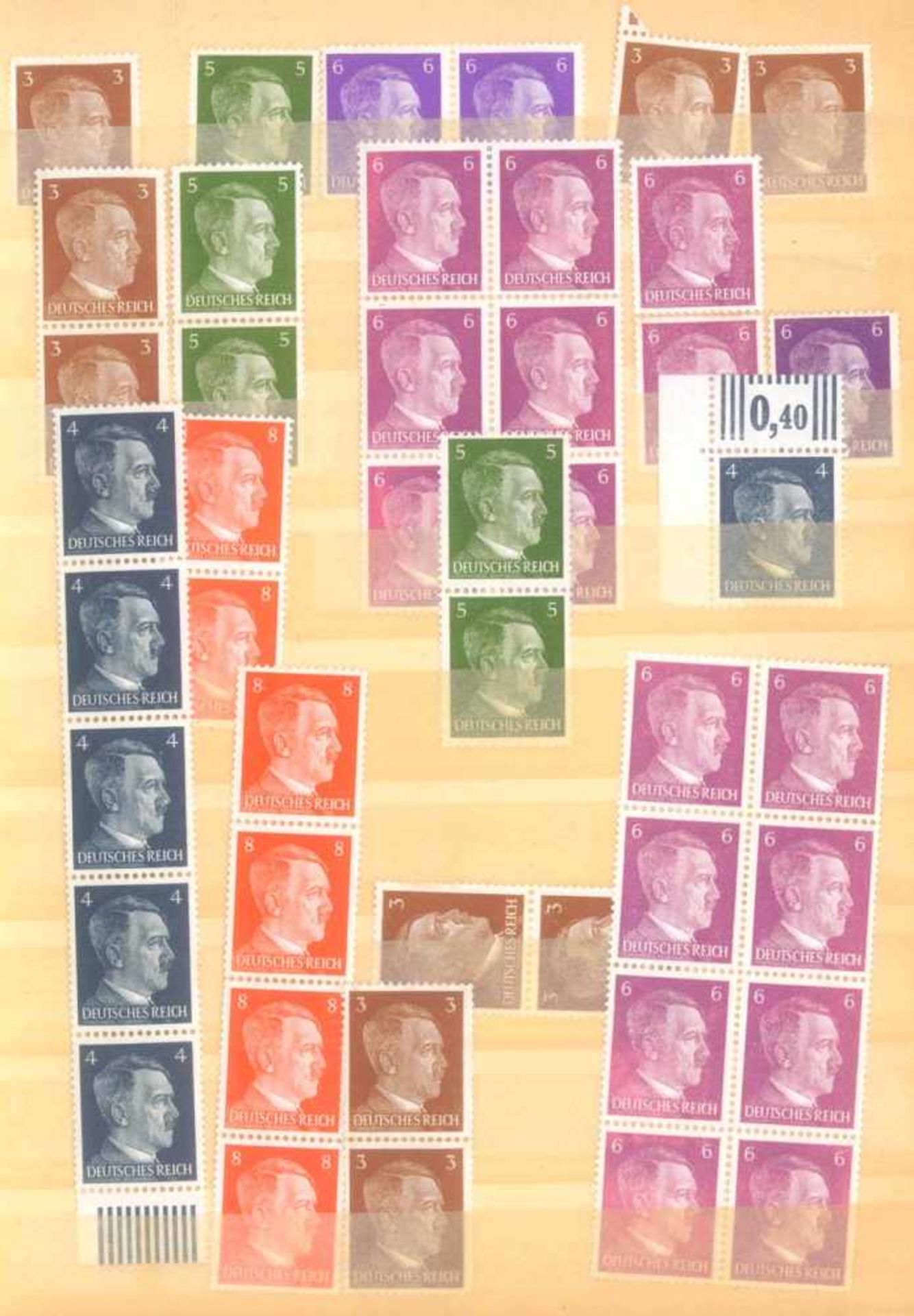 FRANKENTHALER NACHLASSuriger Nachlass mit Briefmarken und Belegen. Dabei DeutschesReich, altes - Image 17 of 46