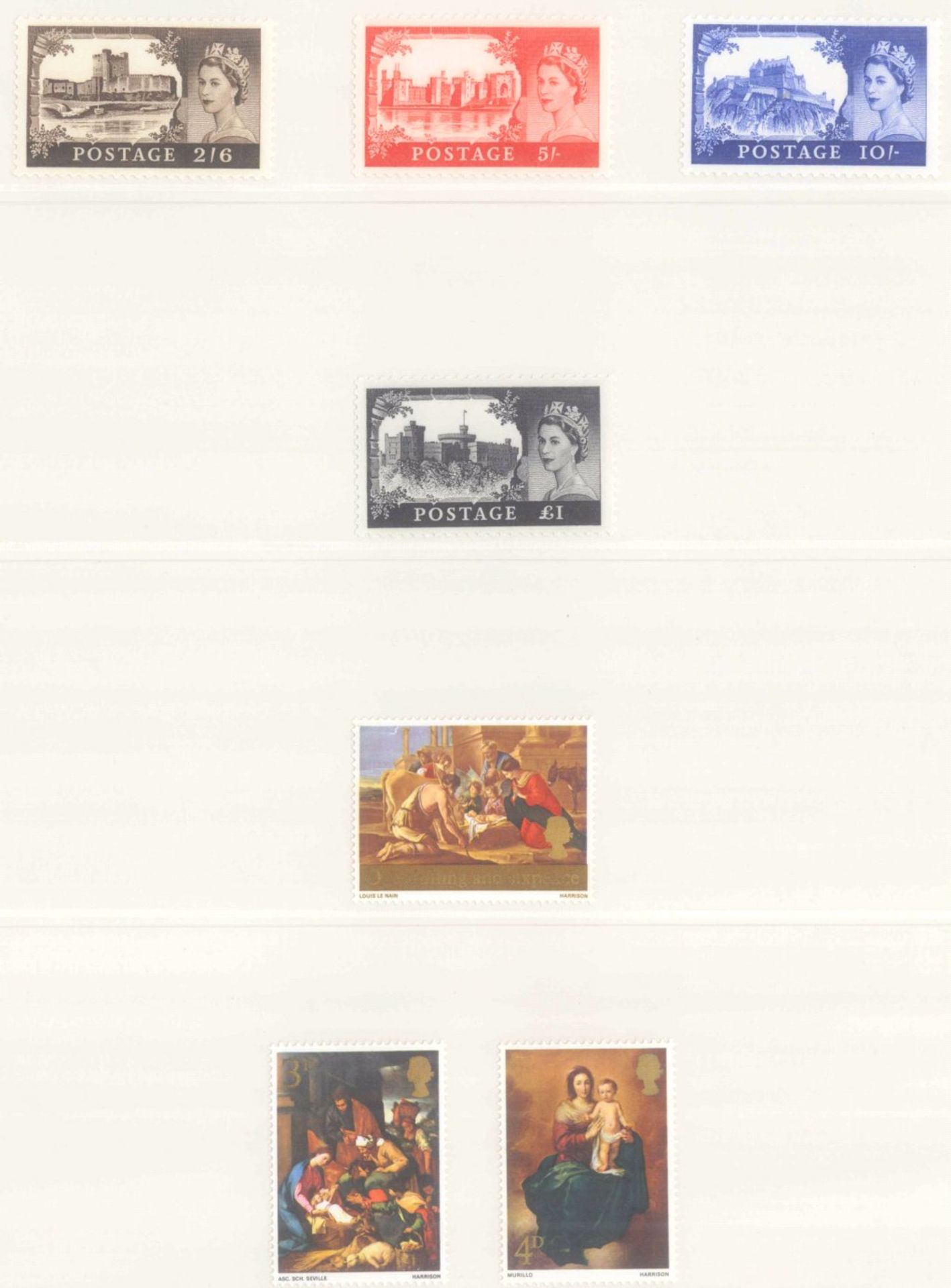 GROSSBRITANNIEN 1967-1985, NOMINALE: 82,- BRITISCHE PFUNDkomplette postfrische Sammlung in SAFE - - Bild 3 aus 14
