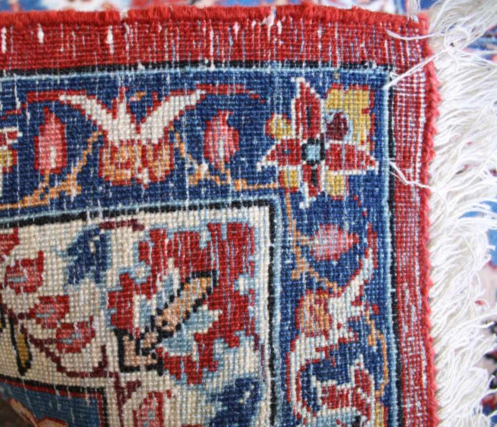 Orientteppich IsfahanWolle / Baumwolle, ca. 340 x 235 cm - Bild 3 aus 3