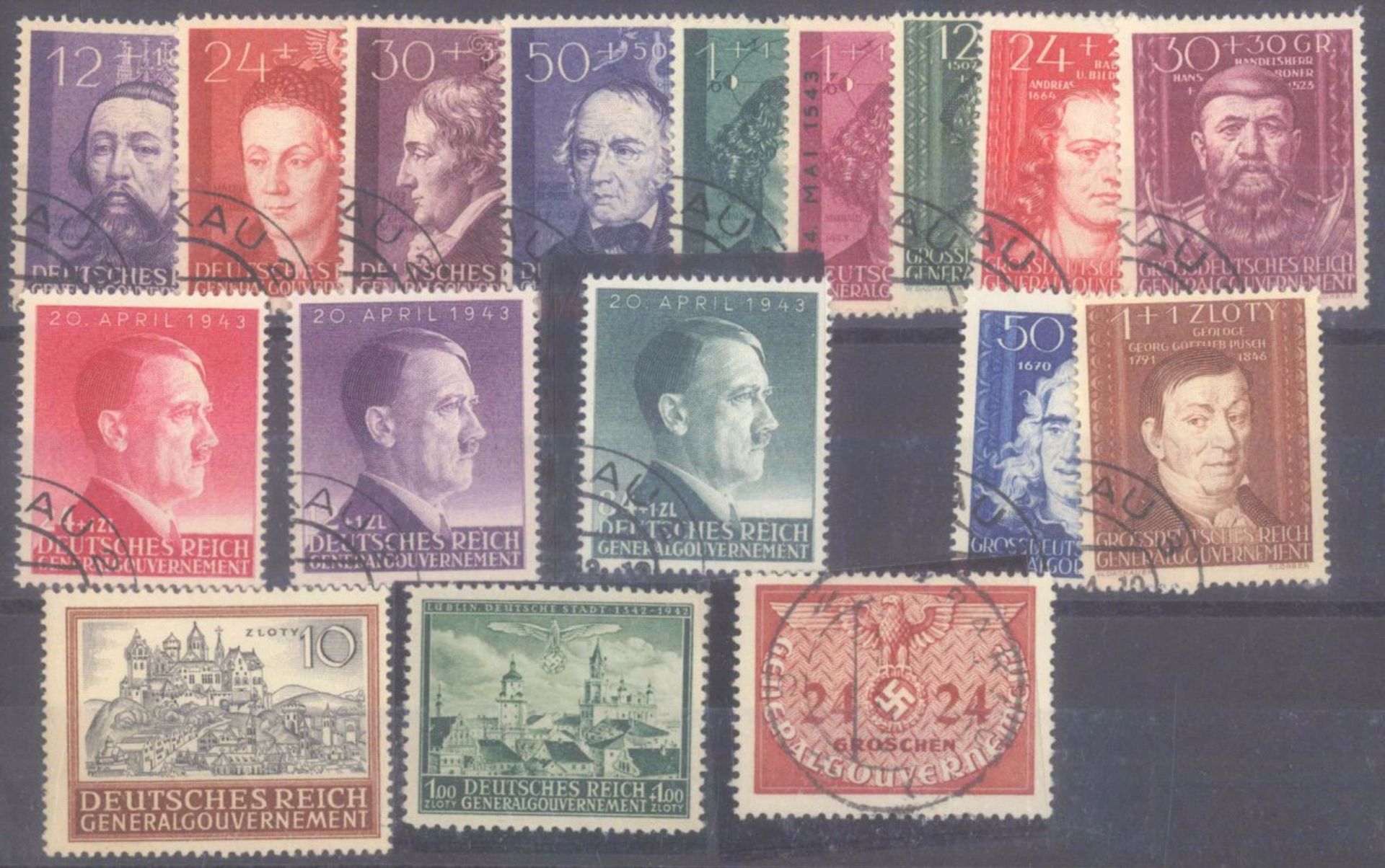 FRANKENTHALER NACHLASSuriger Nachlass mit Briefmarken und Belegen. Dabei DeutschesReich, altes - Bild 40 aus 46