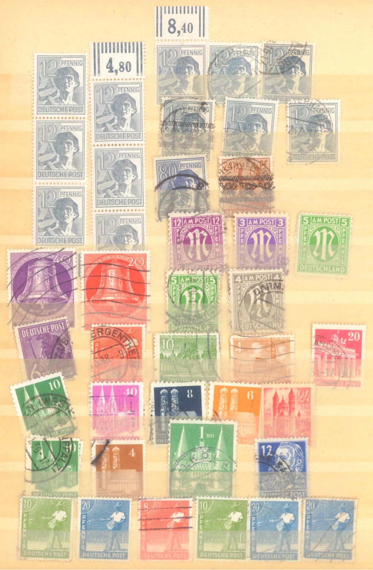 FRANKENTHALER NACHLASSuriger Nachlass mit Briefmarken und Belegen. Dabei DeutschesReich, altes - Bild 26 aus 46