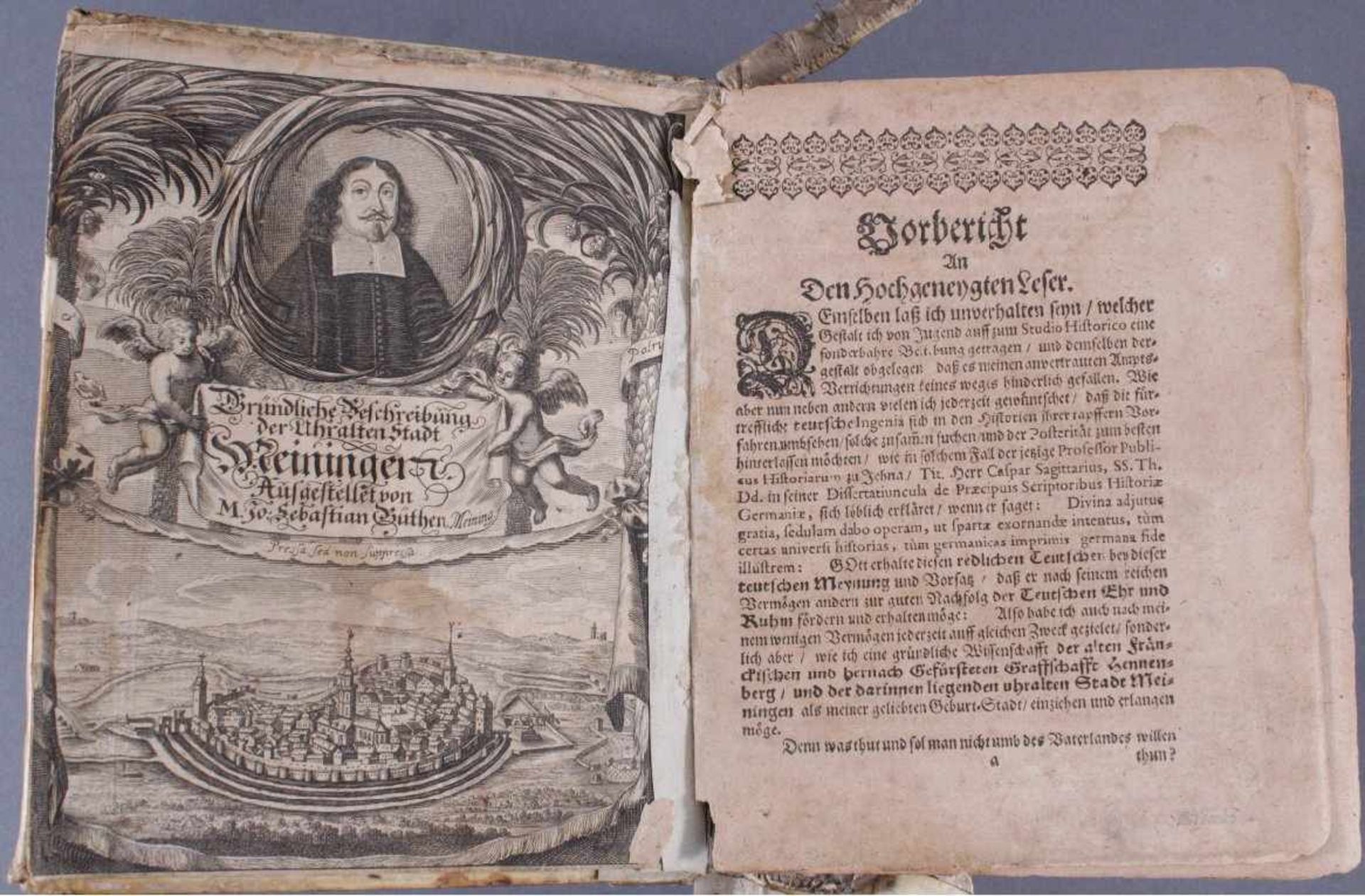 4 Bücher aus dem 16. und 17. Jh., Zusammen im ein BuchI. Buch. Poligraphia von Meiningen 1676. - Bild 2 aus 33